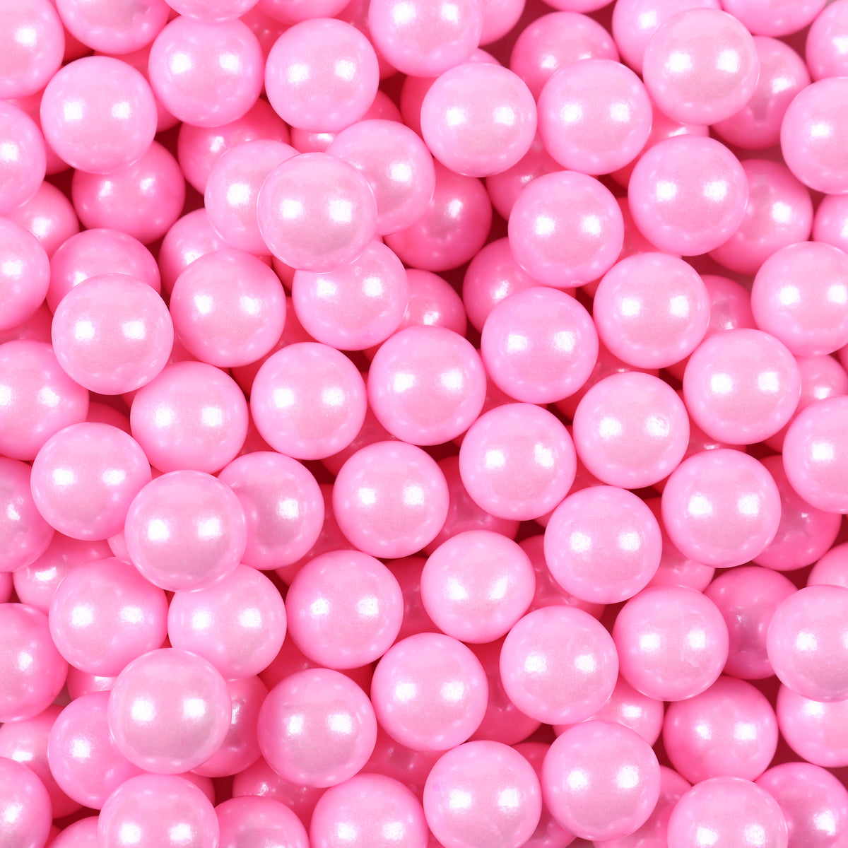 14mm Pink Sugar Pearls Edible Cake Sprinkles