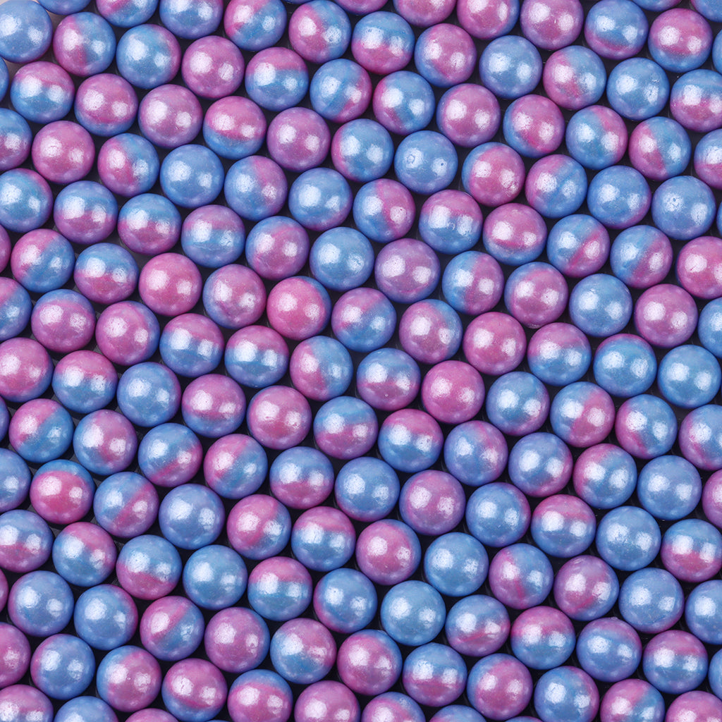 10mm Pink & Blue Union Color Sugar Beads