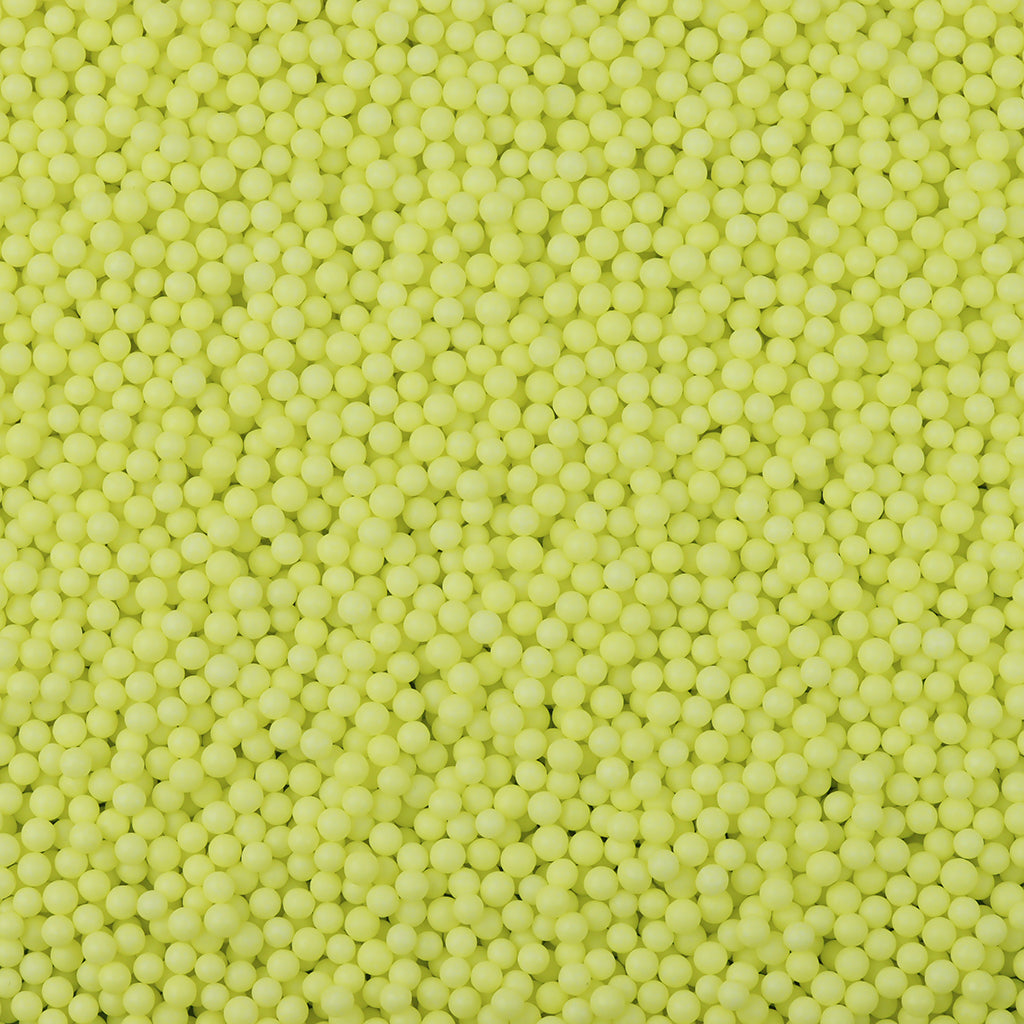 4mm Green Matte Sugar Beads Edible Cake Sprinkles