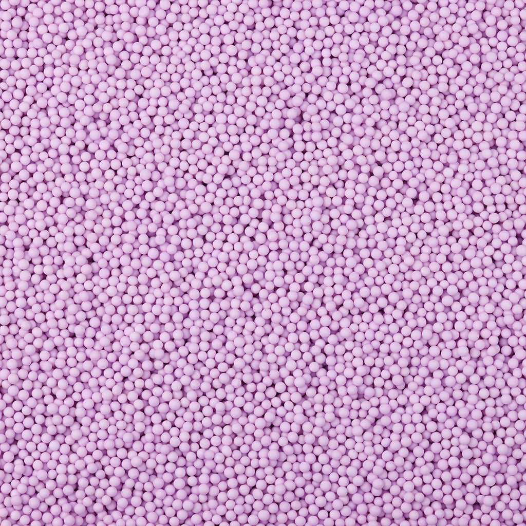 2mm Purple Matte Sugar Beads Edible Cake Sprinkles