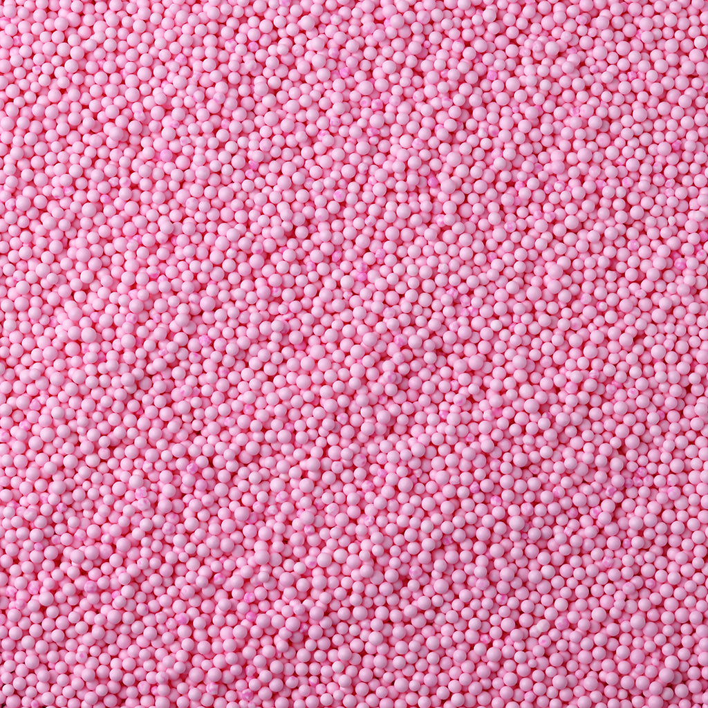 2mm Light Pink Edible Polished Nonpareils