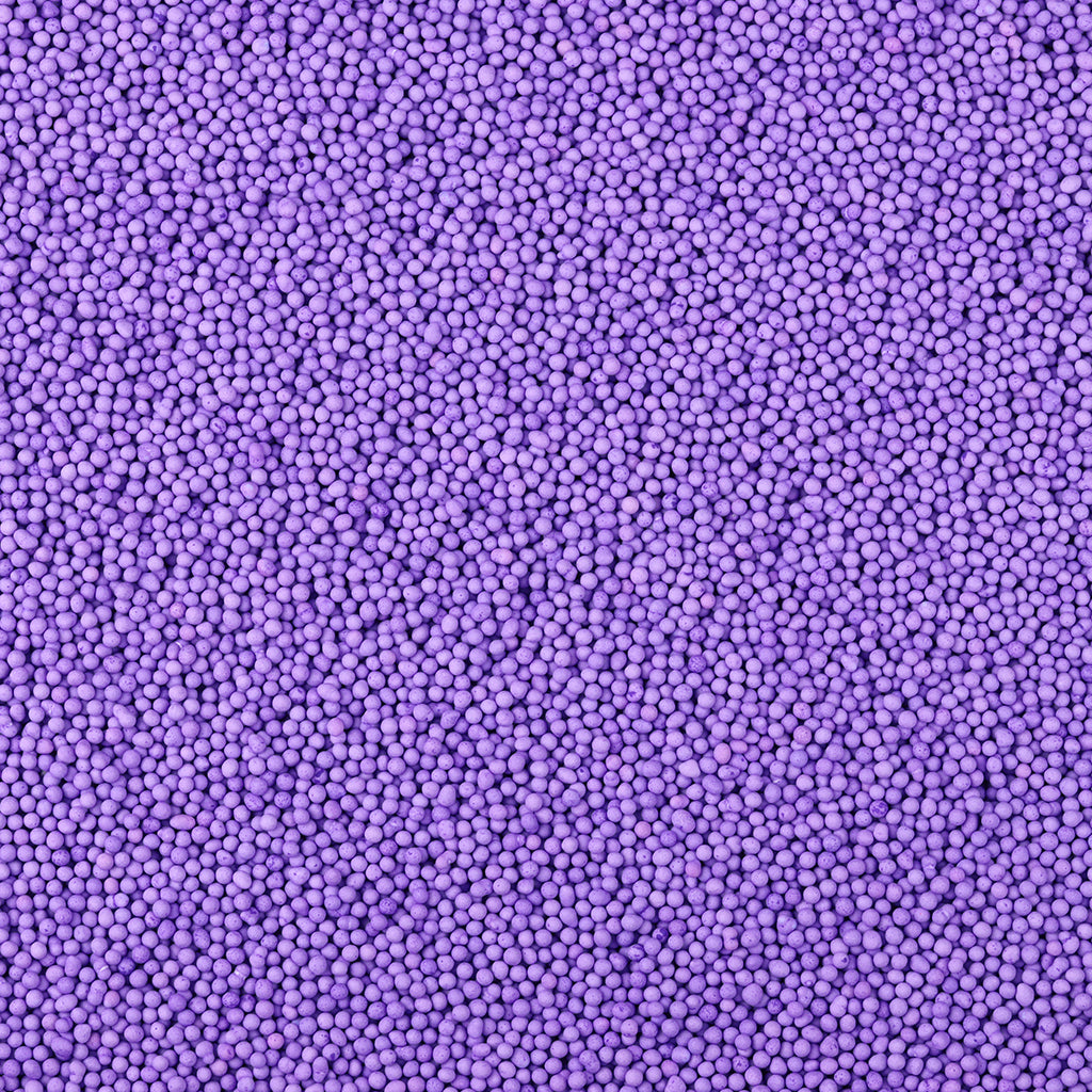 2mm Warm Purple Edible Polished Nonpareils