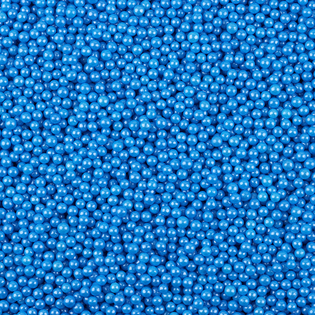 4mm Dark Blue Sugar Pearls Edible Cake Sprinkles