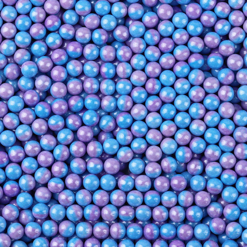 7mm Purple & Blue Union Color Sugar Beads