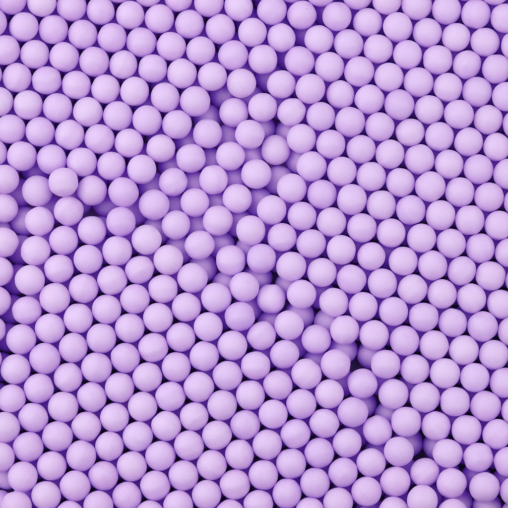 7mm Purple Matte Sugar Beads Edible Cake Sprinkles