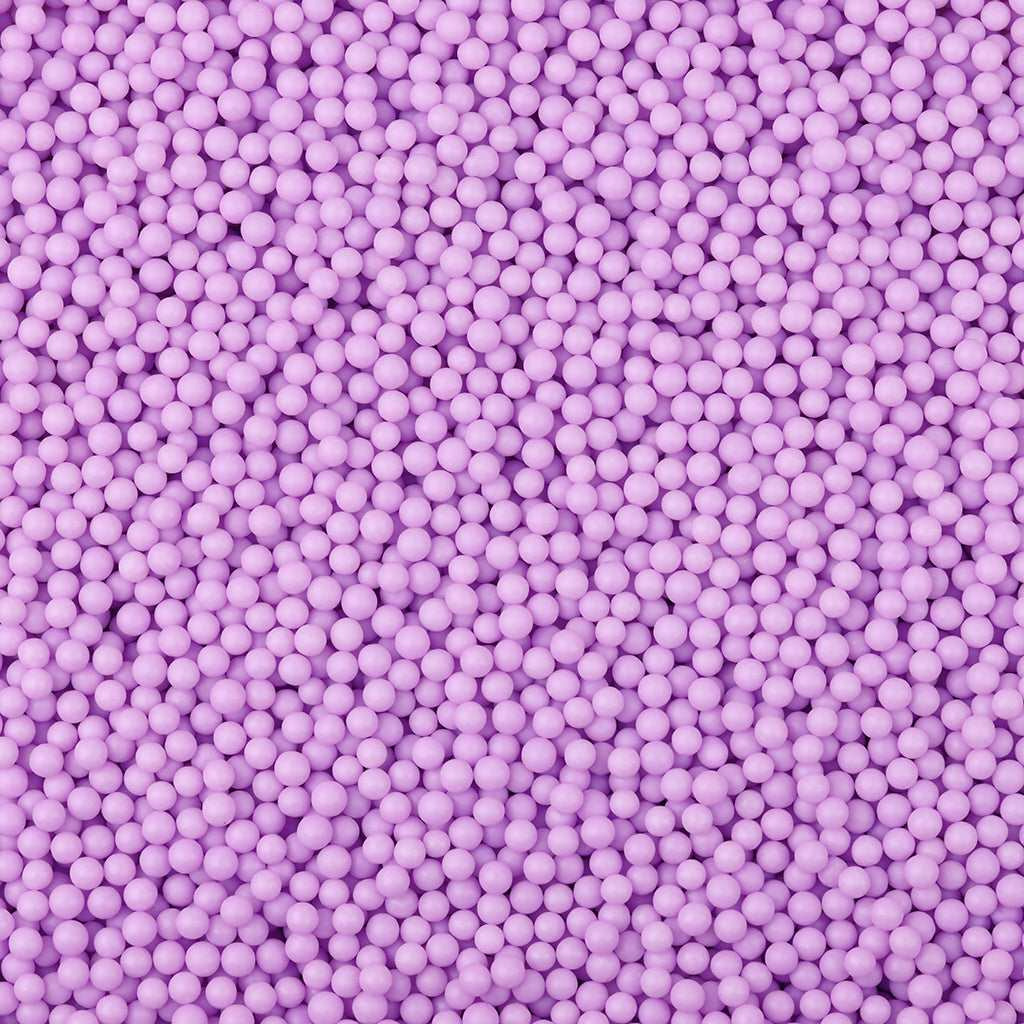 4mm Purple Matte Sugar Beads Edible Cake Sprinkles