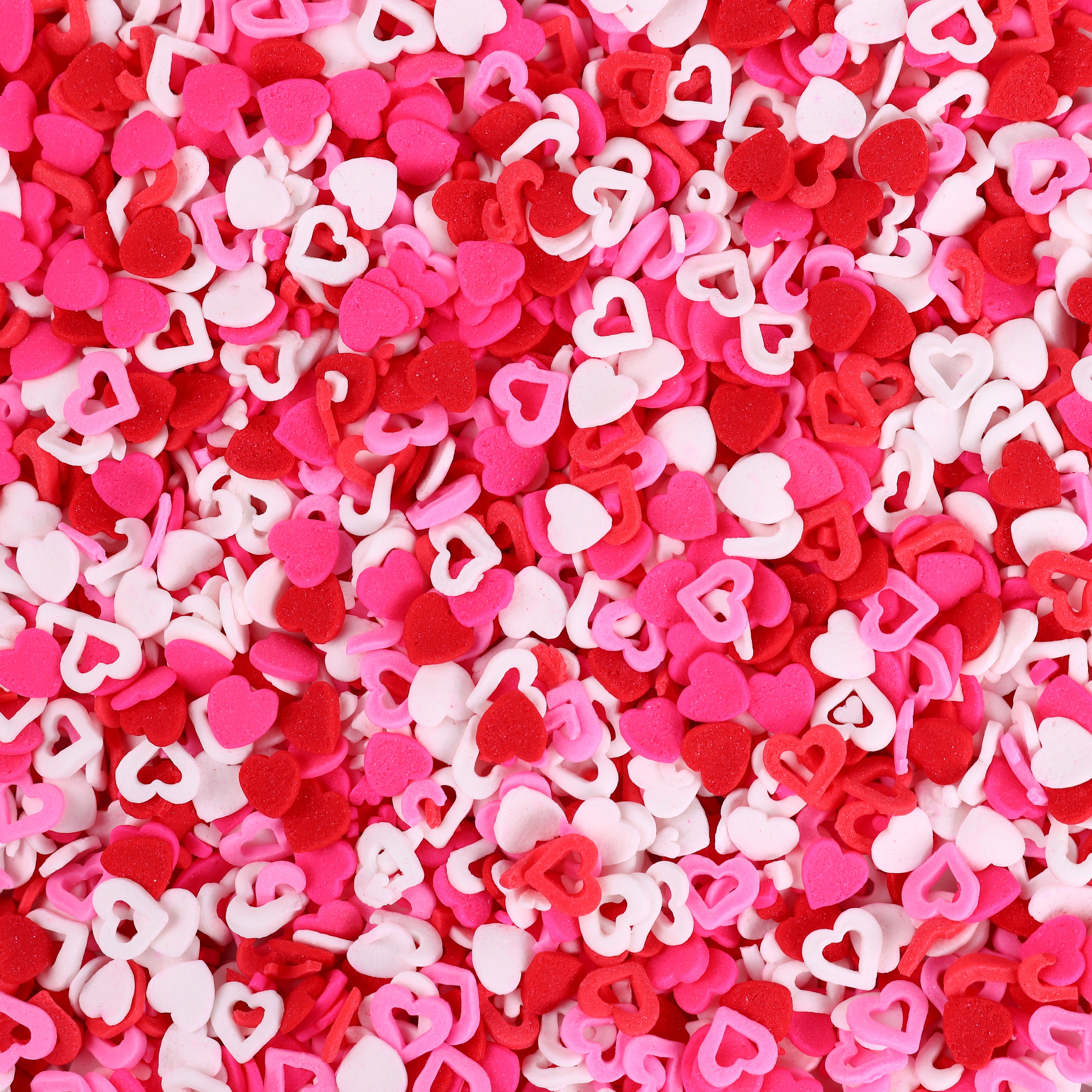 Hollow Out Heart Confetti Sprinkles Mixes