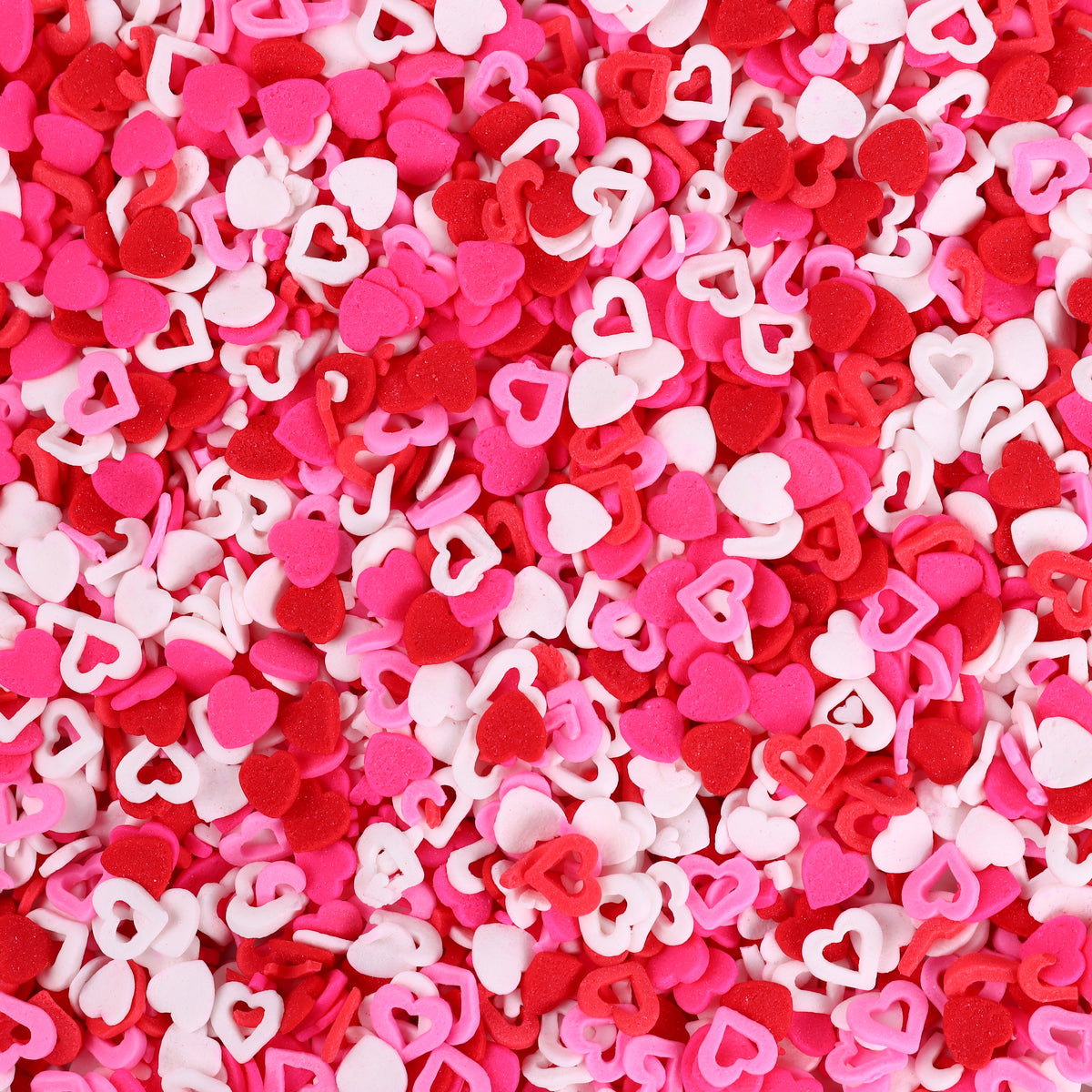 Hollow Out Heart Confetti Sprinkles Mixes