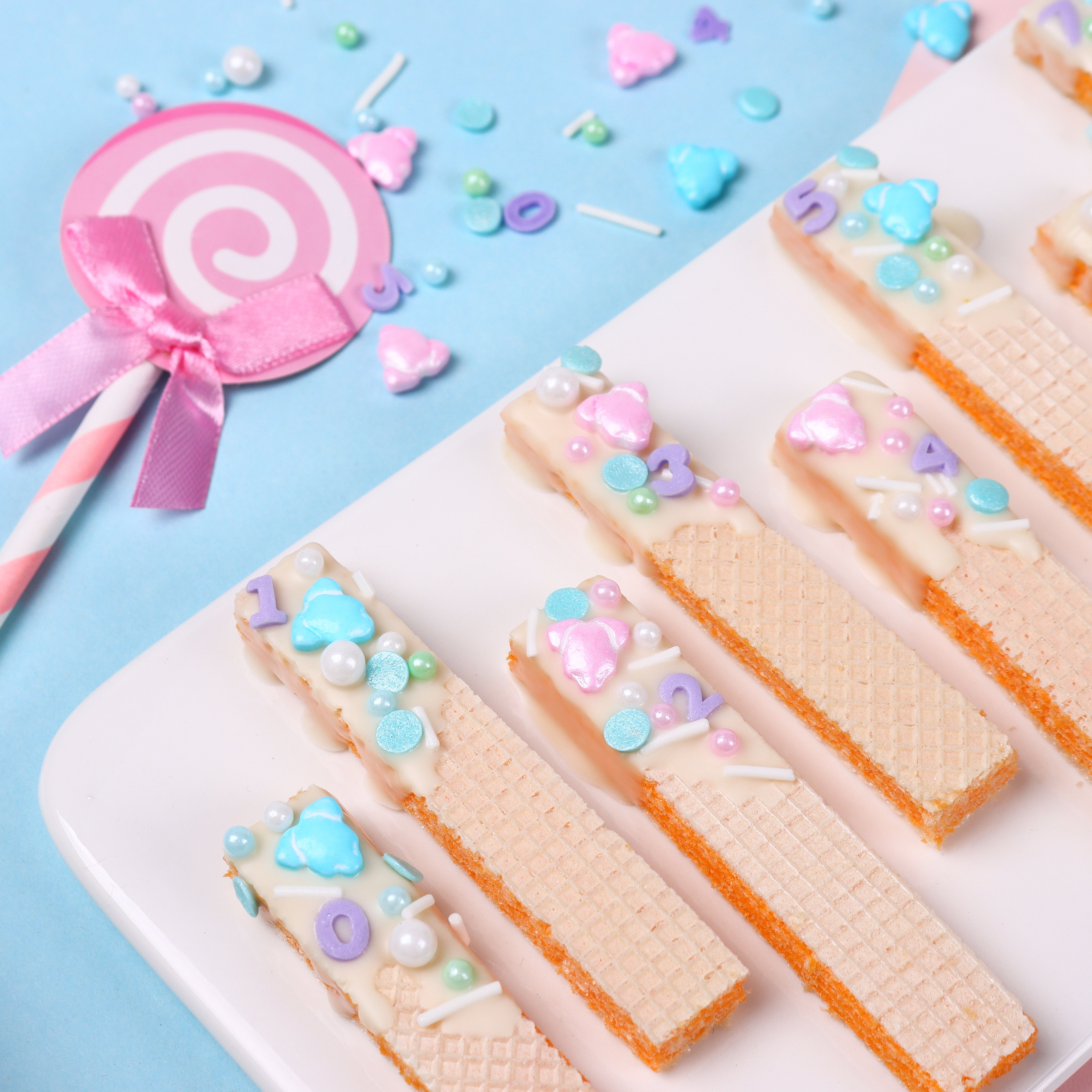 Babywear Candy Numbers Confetti Mixes Sprinkles