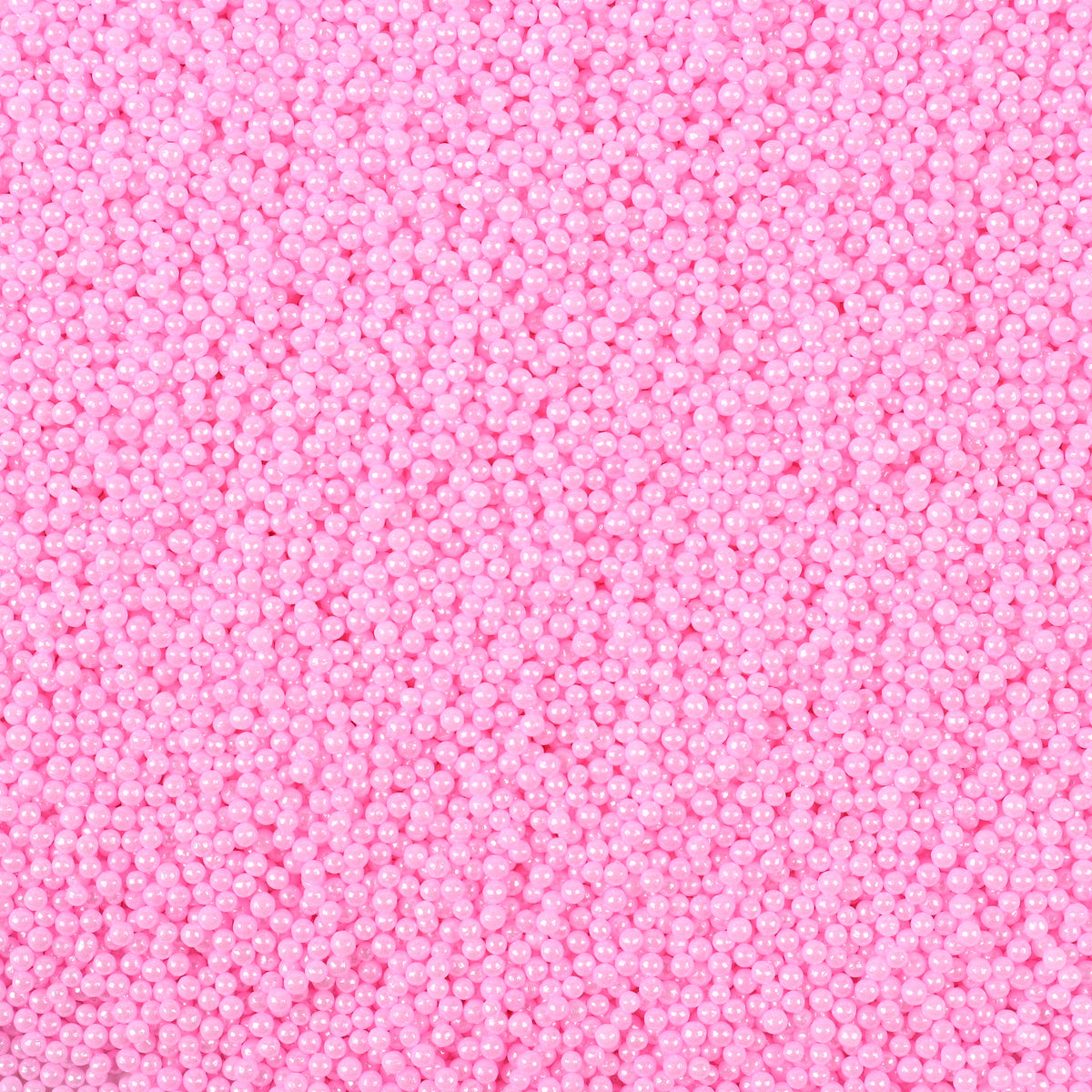 2mm Pink Sugar Pearls Edible Cake Sprinkles