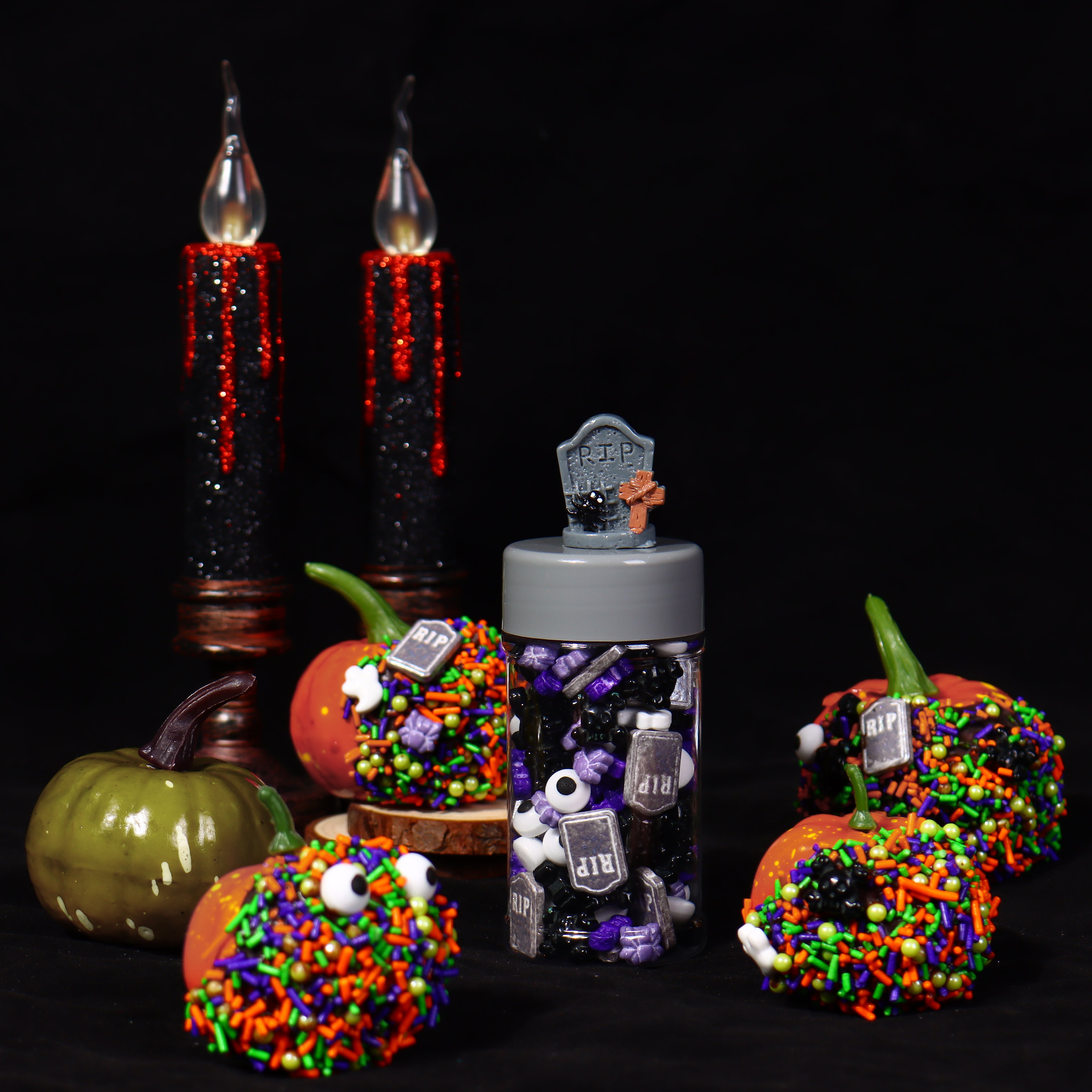 Halloween Sprinkles Edible Wafer Paper Sprinkles Cake Decorations