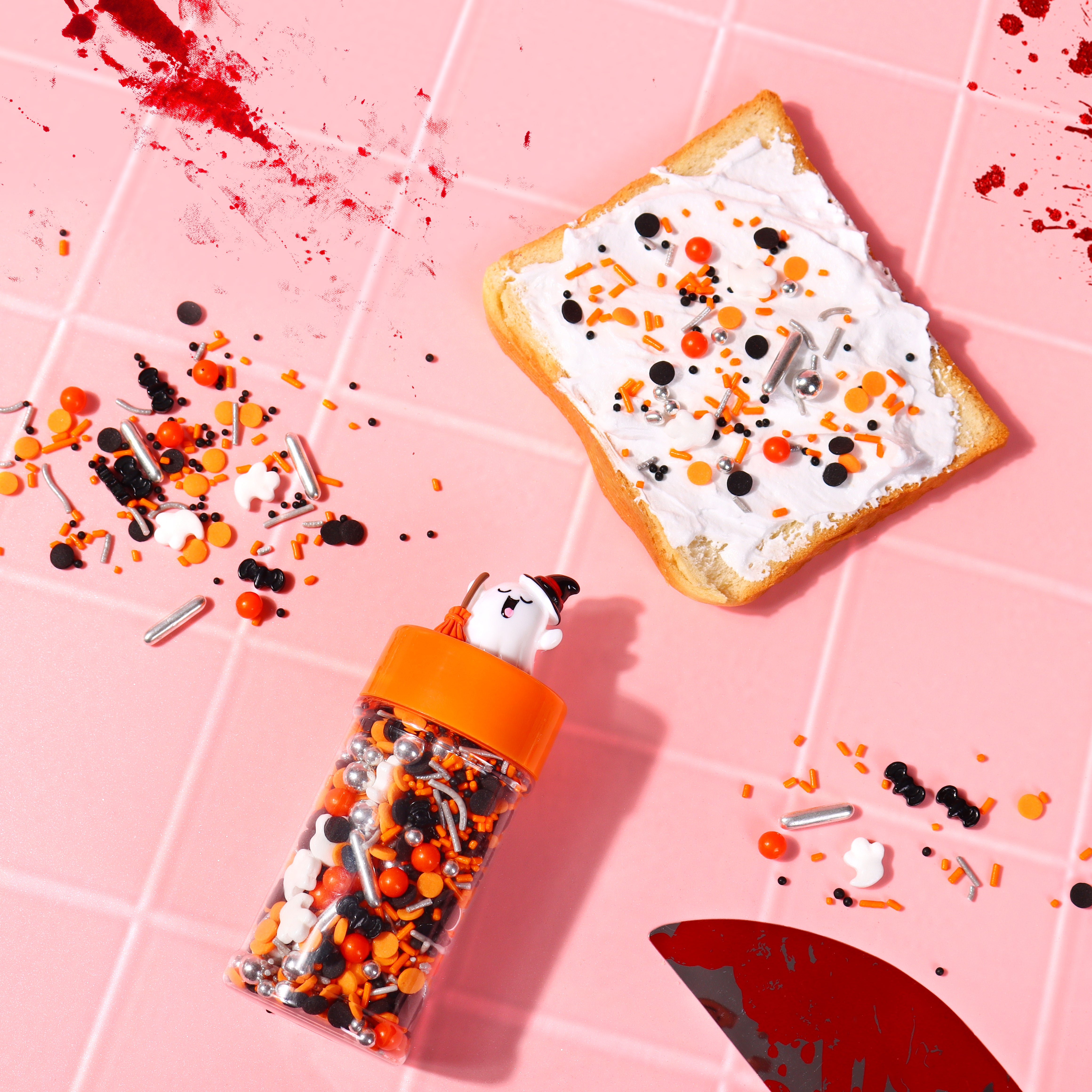 Halloween Sprinkles Edible Wafer Paper Sprinkles Cake Decorations