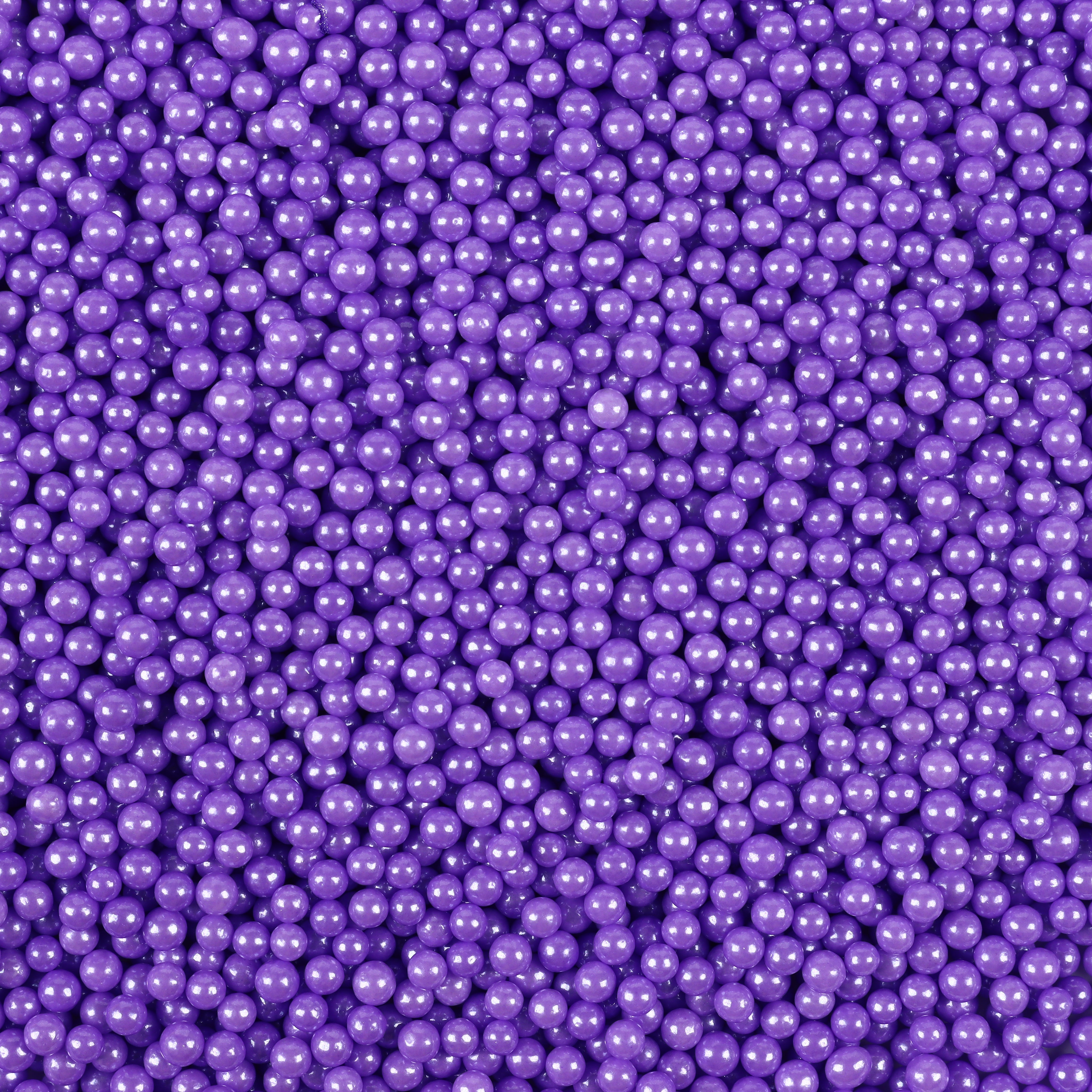 4mm Light Purple Sugar Pearls Edible Cake Sprinkles