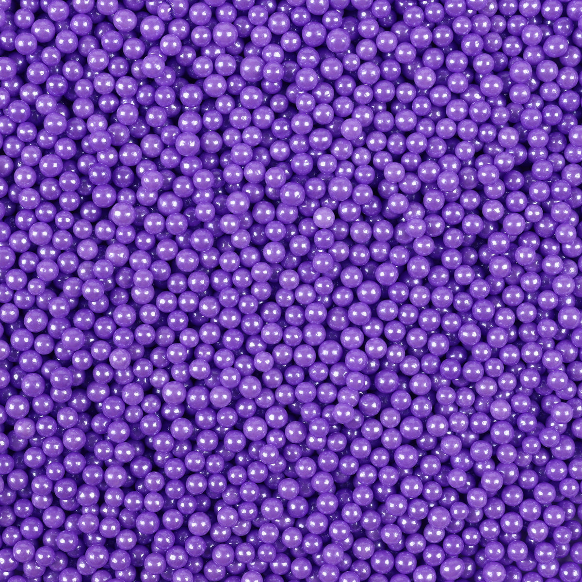 4mm Light Purple Sugar Pearls Edible Cake Sprinkles