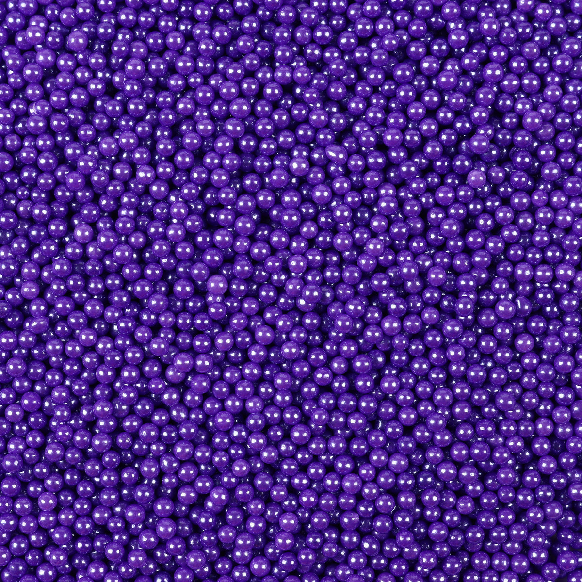 4mm Dark Purple Sugar Pearls Edible Cake Sprinkles