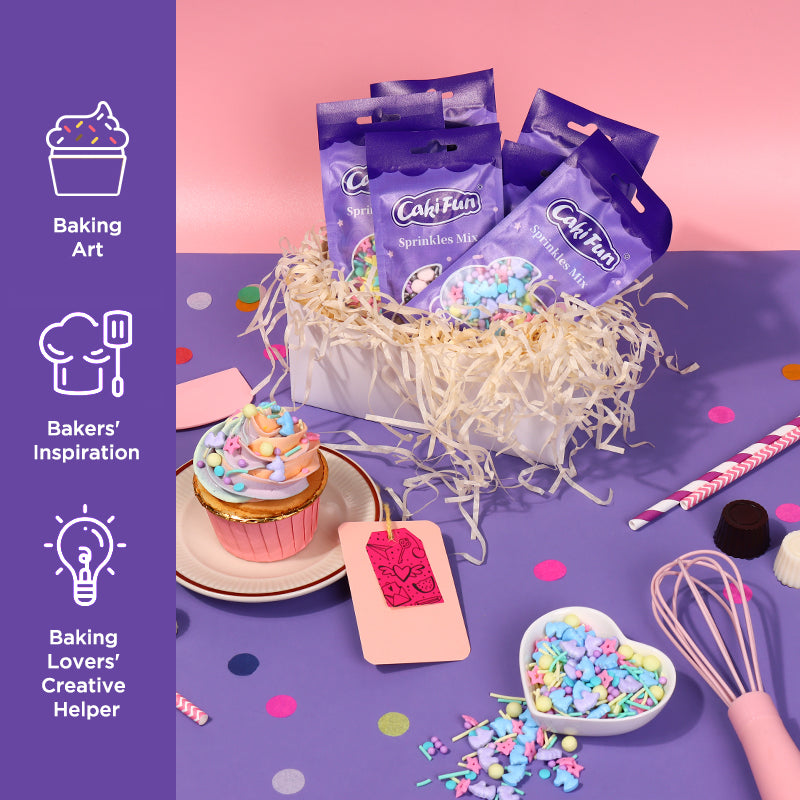 30g Mixed Sprinkles Cake Decoration for Cake Shop