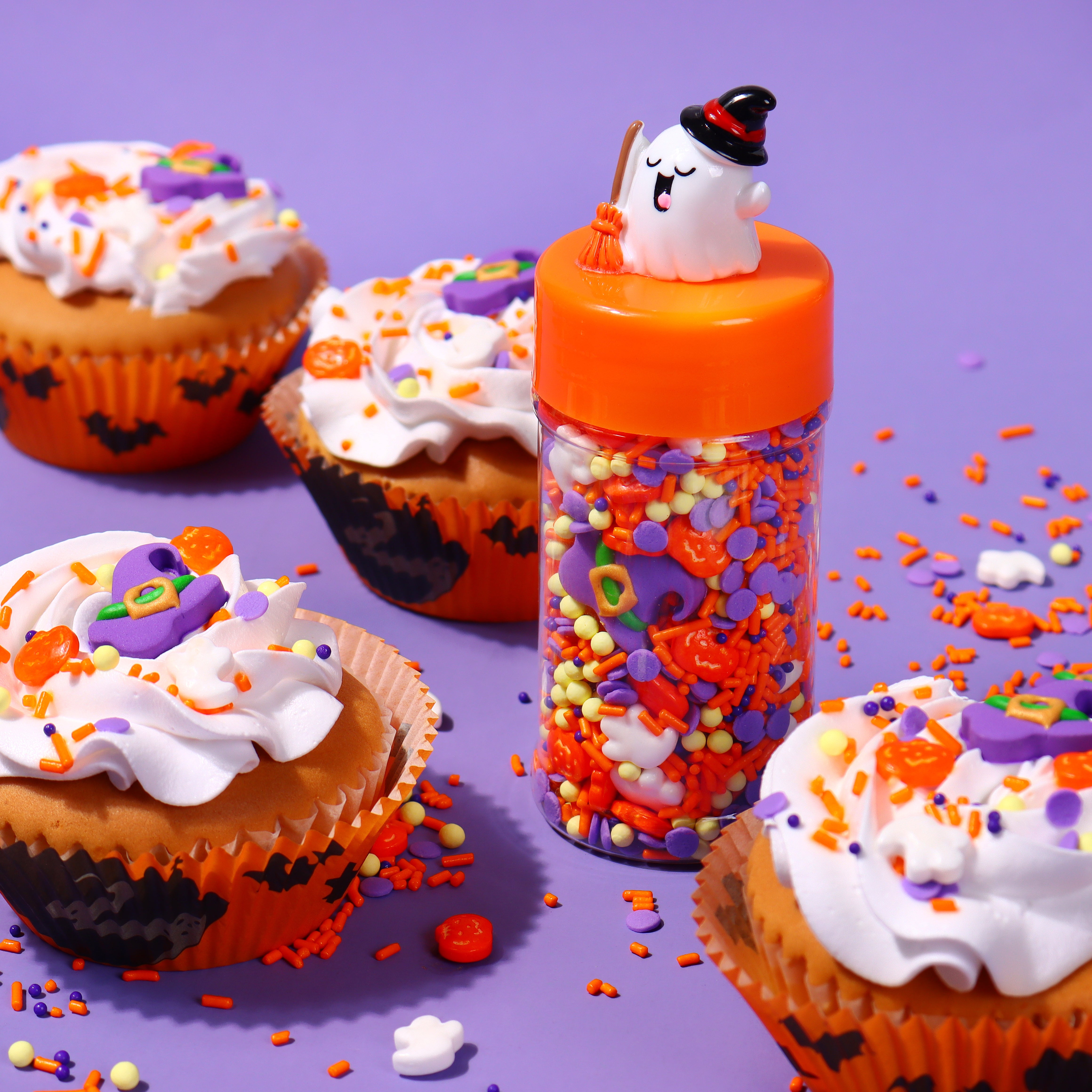 Halloween Sprinkles Edible Wafer Paper Sprinkles Cake Decorations