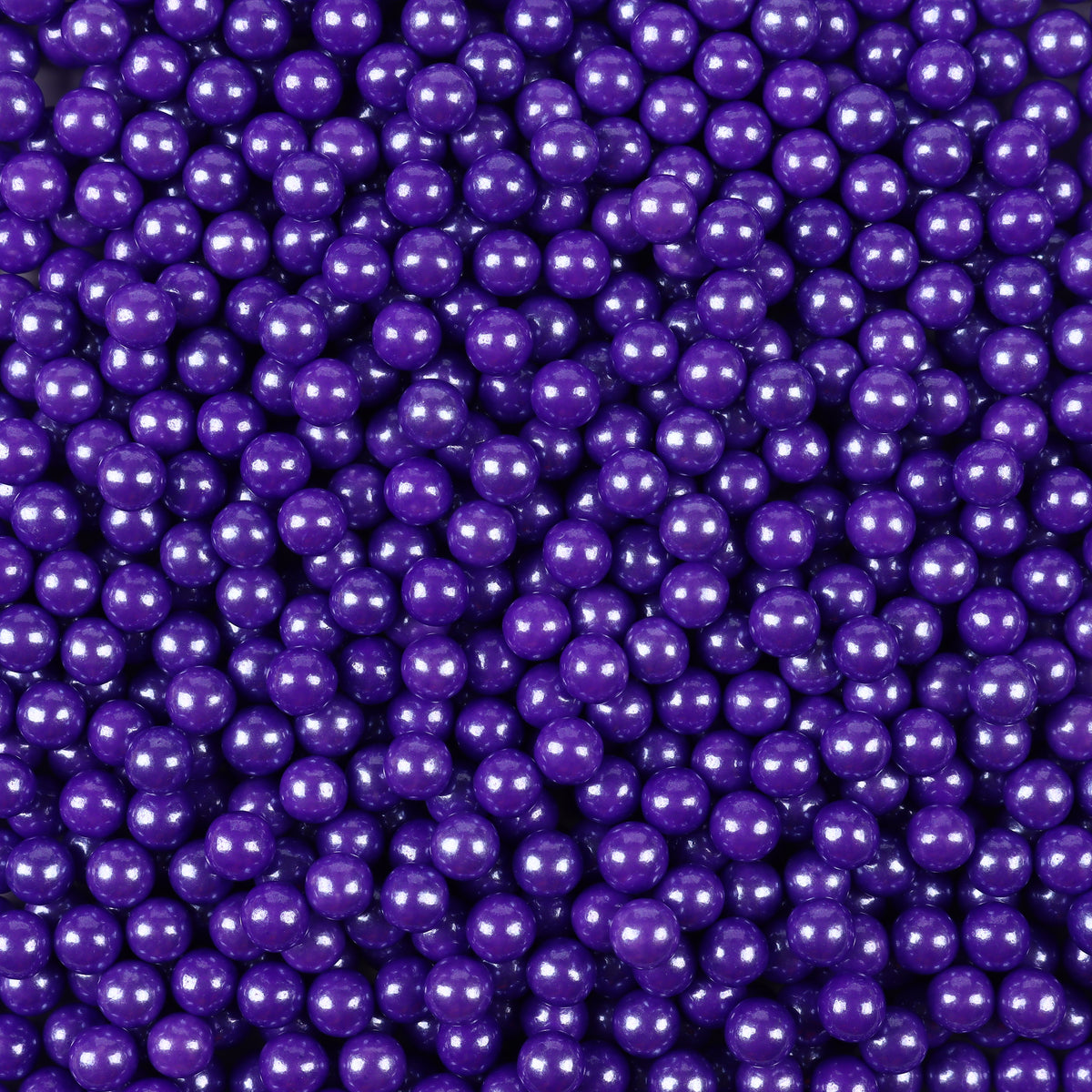 7mm Dark Purple Sugar Pearls Edible Cake Sprinkles