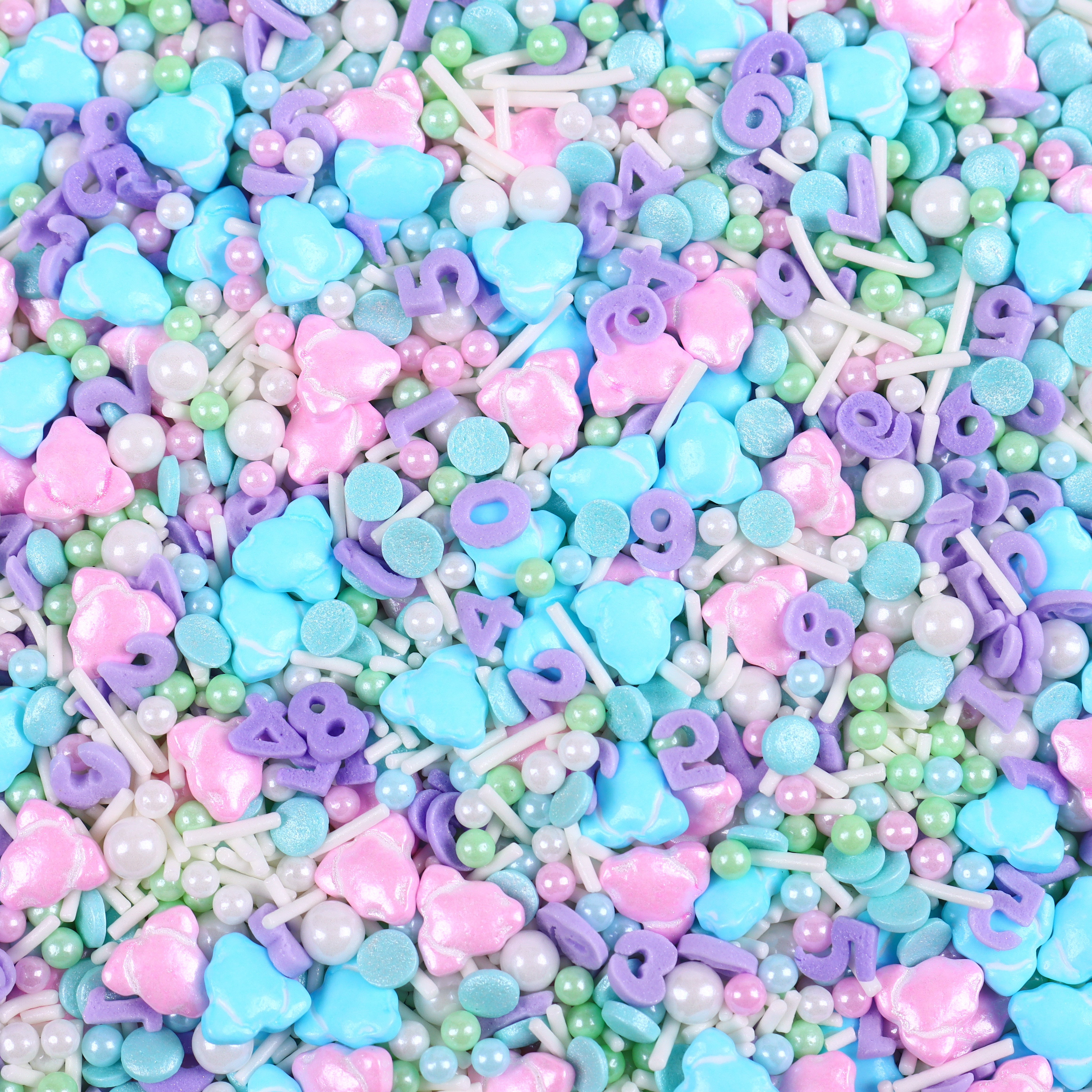 Babywear Candy Numbers Confetti Mixes Sprinkles