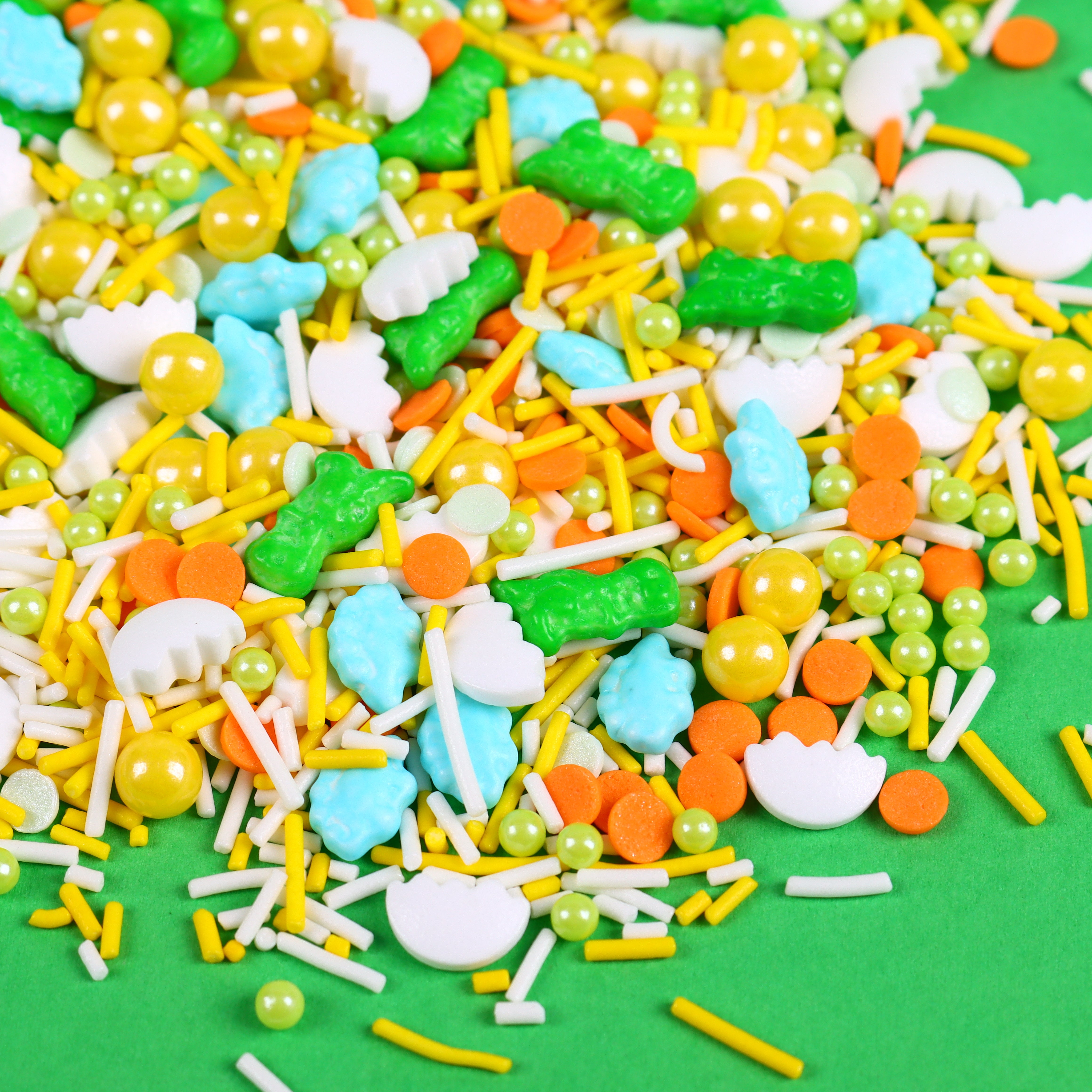 Dinosaur Eggshell Pressed Candy Mixes Sprinkles
